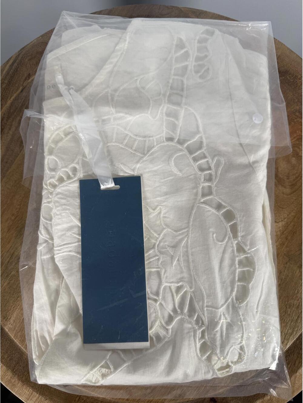 NWT Guadalupe Chloe White Blouse Women's XL - Picture 5 of 7